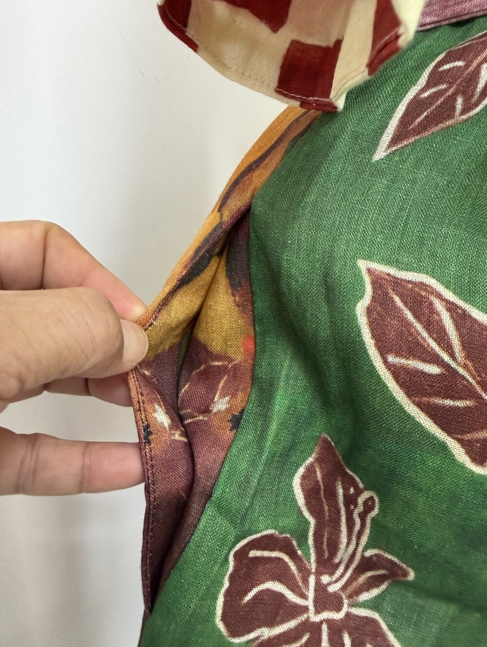 ALEMAIS Tangible Love belted printed linen mini dress - Picture 9 of 12